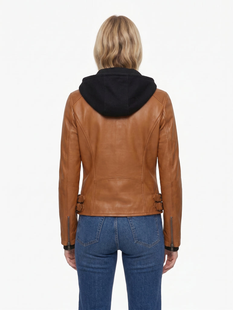 Women Resident Evil 9 Grace Ashcroft Real Leather Jacket Style -1200