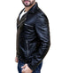Men Negan Walking Dead Brando Biker Leather Jacket Style - 277