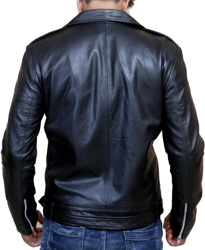 Men Negan Walking Dead Brando Biker Leather Jacket Style - 277