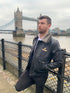 Aviator Bomber Fur Collar Leather Jacket
