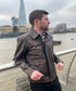 Men Indiana Jones Genuine Cow Hide Distress Brown Leather Jacket Style - IJNA-90
