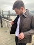 Men Indiana Jones Genuine Cow Hide Distress Brown Leather Jacket Style - IJNA-90