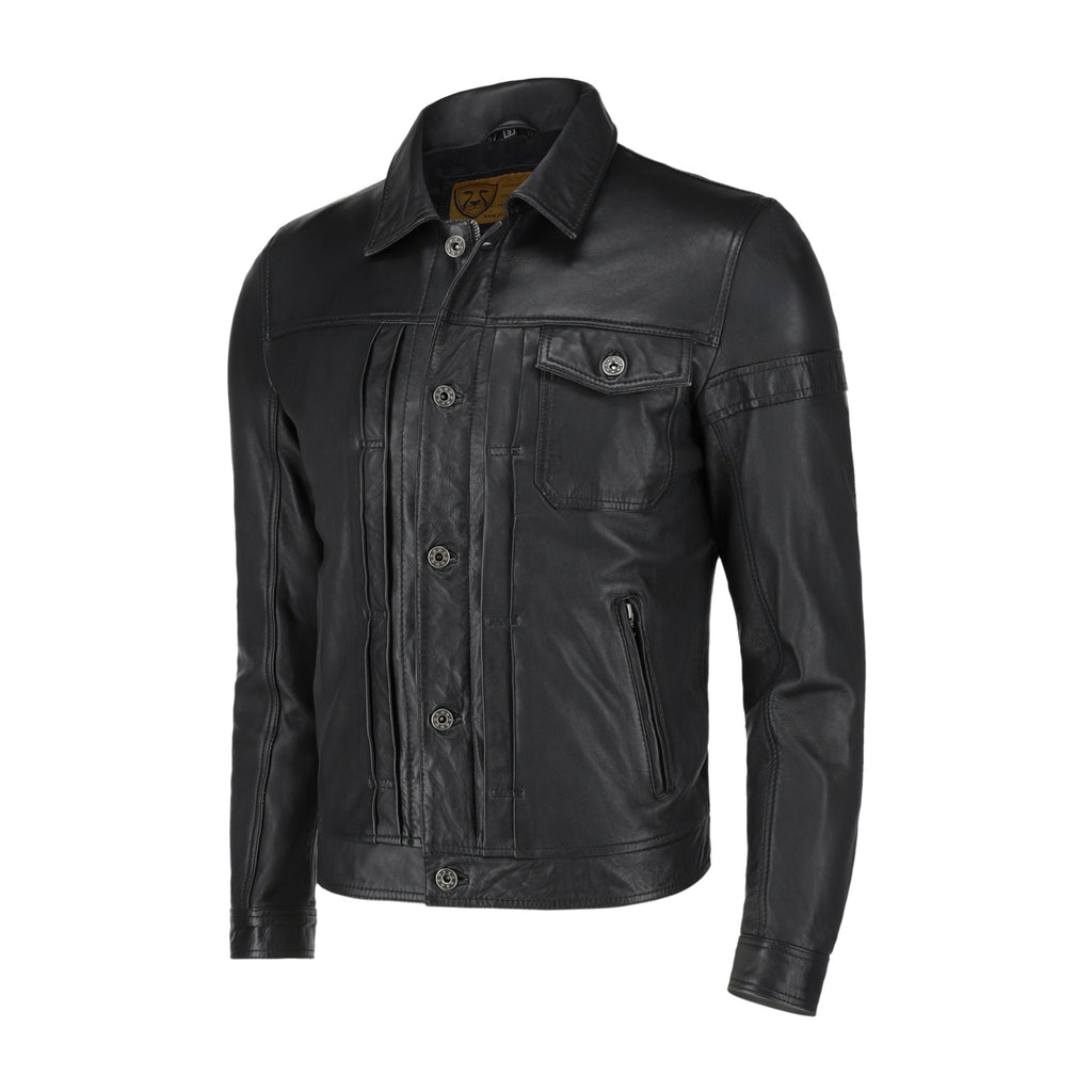 Men Falcon Real Leather Trucker Style - 885