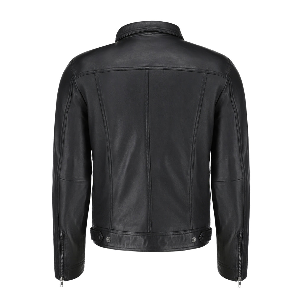 Men Greg Biker Real Leather Jacket Style - 880
