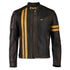 Men PD4 Distress Black Biker Real Leather Jacket Style - 794