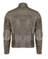 Men Hooligan Cracker Real Leather Jacket Style - 294