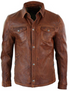 Men UClass Real Leather Shirt Jacket Style - 592
